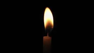 [10 HOURS] Burning Candle HD - Pure Video | No Audio