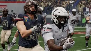 College Football 26: Bowl Season Sim - Navy vs. Cincinnati (PS5) Gameplay | Liberty Bowl