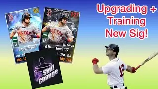 Training and Upgrading new Sig! MLB 9 Innings 23