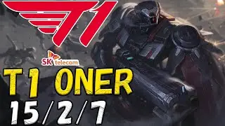 T1 Oner グレイブス(Graves) VS ゼド(Zed) JG patch 12.21 NA RANK