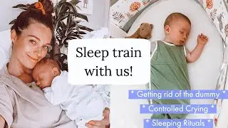 Sleep Training Tips I Getting Our Baby Sleeping Through the Night!