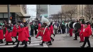 2024 Cleveland St. Patrick's Day Parade John Marshall High School Marching Lawyers