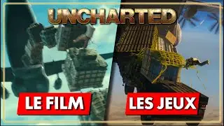 UNCHARTED : le film VS les jeux ! COMPARATIF maison des sc&egrave;nes du film clairement tir&eacute;es des jeux.