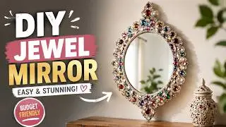 ♻️ 🏡Incredible Recycling of Old Mirrors &ndash; Royal Home Decor Project | The Best Of Waste🏡✨