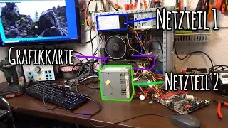 Ein PC - Zwei Netzteile. Geht das? Gaming?