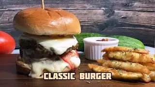 Classic Burger With Desi Twist | 4th of July Special | How To Make |