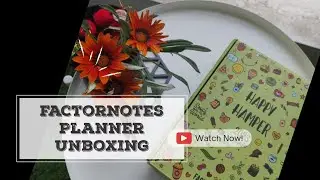 Factor Notes - Planner 2023 Unboxing