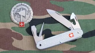 Victorinox Swiss Army Alox Soldier Knife Mod. 61 Dated 1986