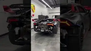Huracan STO custom exhaust #lamborghini #lambohuracan #huracansto #huracan #exhaust