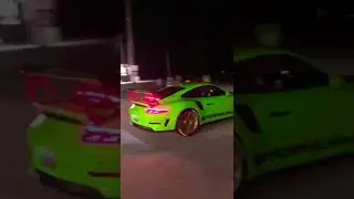 PORSCHE 911 GT3 RS 991.2 launch control (IPE full exhaust) LOUD 🔥🔥