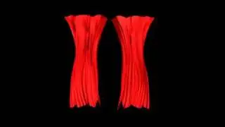 3D Opening Theatre Curtains