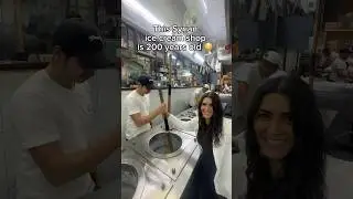 Bakdash: 200-летний сирийский магазин мороженого #syrian#syria#damascus#foodvlog#icecream