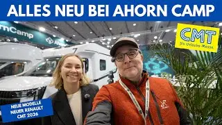 ALLES NEU! - Ahorn Camp - Neue Modellpalette - Messestand CMT 2026 Stuttgart
