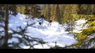 Backcountry Snowmobile Spring Riding 2014 Sweden