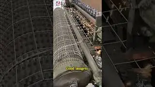 Welded Wire Mesh Feature #machine #construction #wiremesh #steel #fence #metalmesh #industrial #dust