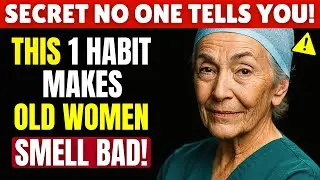 Gynecologists WARN: THIS 1 Hygiene Habit Makes Older Women Smell WORSE! | Senior Health Tips