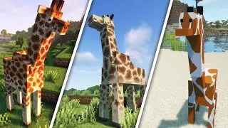 Every Giraffe Mod in Minecraft