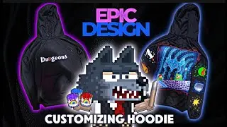 Customizing An Epic Growtopia Dungeons Hoodie! [VOTW]