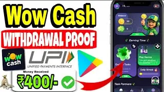 Wow Cash App Withdrawal Proof 🔥🤑 Wow Cash App Real Or Fake 💸💯 Today Online Earning App 2025
