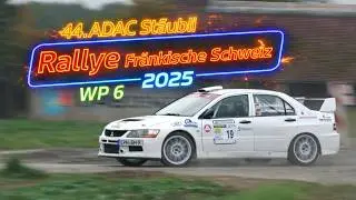 44. ADAC Stäubli Rallye Fränkische Schweiz 2025 I WP 6 I ACTION I DRIFTS I 4k