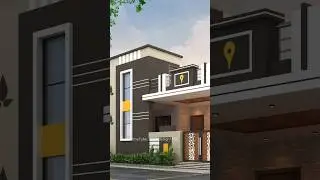 best single house front design l one floor house elevation l small house simple design l housedesign