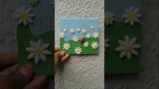 Easy Clay Flower Making Ideas / Wall Hanging Craft #ClayFlowerMakingIdes #DIYWallHanging #RoomDecor