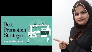 #BestPromotionStrategies #4PsOfMarketingmix #Management Tutorials #Nilofershaikh