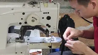 Wetsuit Process - Bar tack