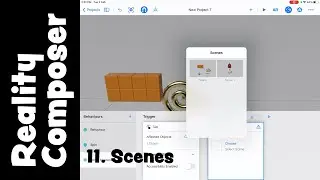 Creating Multiple Augmented Reality Scenes in Reality Composer
