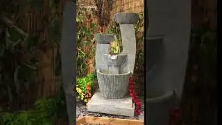 WE13382 Tranquility Medium Venetian Cascade Water Feature #2