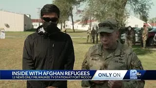 US soldier reunited with Afghan interpreter at Fort McCoy