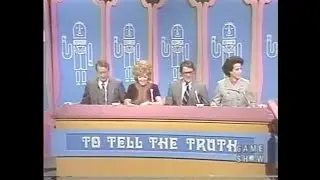 To Tell The Truth- Episode 411 (1971, first episode with blue pink set)