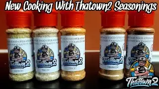 New Cooking With Thatown2 Seasonings | Flavored Salts & Sugar-Free Sugars | @CookingWithThatown2
