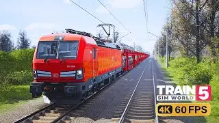 Driving the FASTEST Freight Train in Train Sim World 5! ⚡💨 (INSANE SPEED!)