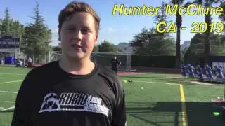 Rubio Long Snapping, Hunter McClure, October 2015