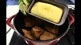 Spongy vanilla loaf cake using bricks/Basic vanilla sponge cake/Basic vanilla cake