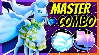 Pokemon Unite Gameplay | Alolan Ninetales Master Rank Battle | Avalanche and Aurora Veil Combo
