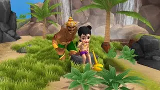Little hanuman endless adventure running game full screen | little hanuman