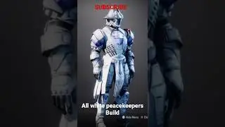 The only way to upgrade your peacekeepers fashion #destiny2 #titanfashion #bungiefashion #lightfall