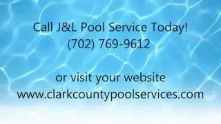Weekly Pool Service Clark County | J&L Pool Service