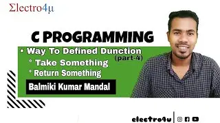 Understanding Void Functions in C: Taking Something, Returning Something