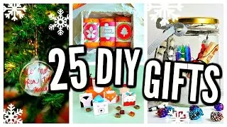 25 DIY Christmas Gifts 2016! Cheap & Easy Presents!
