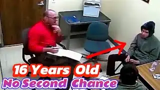 High-School Crime Interrogation: Teen Realizes Case Won&rsquo;t Let Him Go#True Crime stories #murder