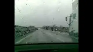 Permanon Supershine windshield   motorway rain