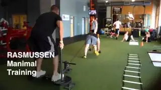 Mike Bush Manimal Training Weighted Bear Crawls