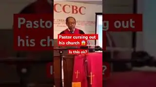 Pastor cursing out his church  #youtubeshorts #shortsfeed #shorts #subscribe