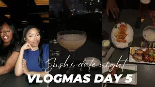 VLOGMAS DAY 5 🎄 SUSHI DATE WITH MY COUSINS + FIRST TIME AT STICKS 'N' SUSHI! | ZOE LDN