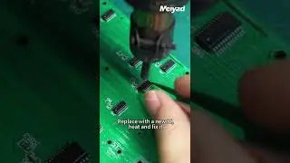 When color block appear on the LED display, how to repair it? #led #leddisplay #ledscreen #ledwall