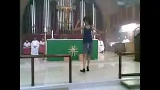 The Youth,do a Liturgical Dance,for Diocesan Youth Month (9 June 2013)