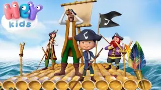 Quattro Pirati nel Mar dei Sargassi ⛵🏴 + altre Canzoncine per Bambini